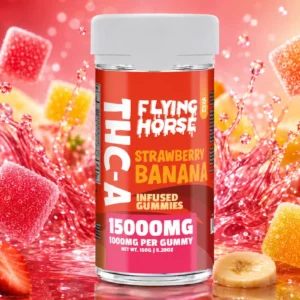 Strawberry Banana Infused Gummies