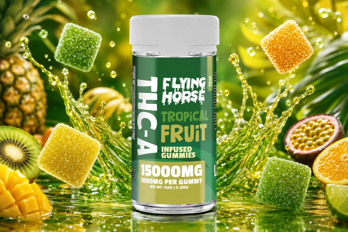Tropical Fruit Infused Gummies
